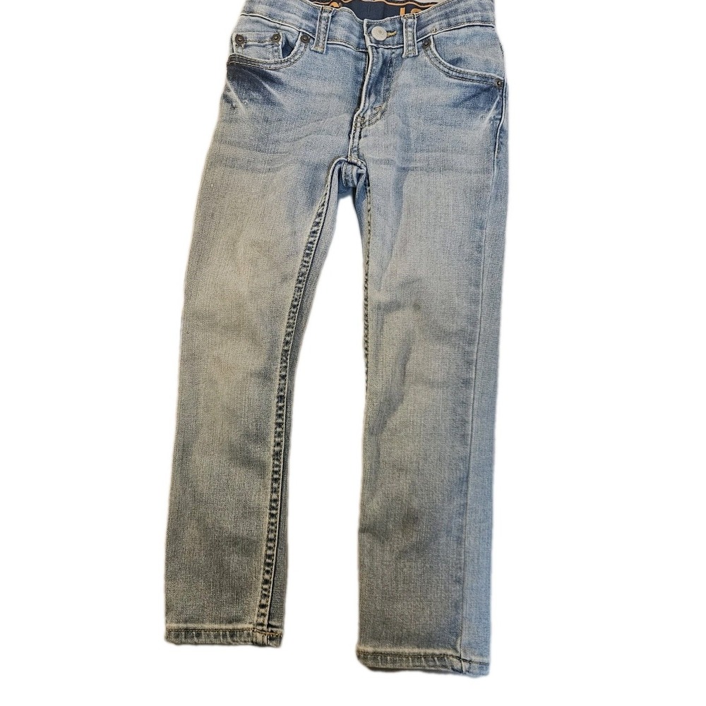Levi's‎ Boys 510 Skinny Jeans Size 5 Regular Blue Denim Youth Kids Stretch